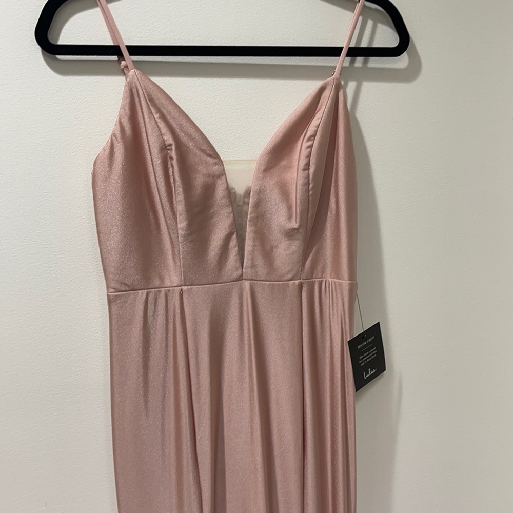 Lulus dusty rose bridesmaid dress